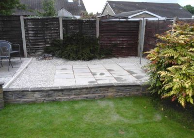 After - Raised Patio Installation In Morecambe