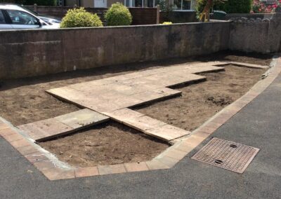 After - Clearing of flowerbeds in Morecambe